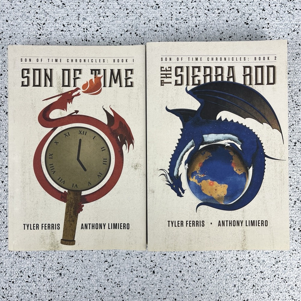 Son of Time Chronicles The Sierra Rod‎ Book #1 & #2 Ferris & Limiero SIGNED